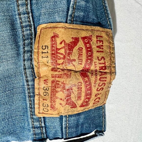LEVIS - DENIM JEANS - 36x30 - Picture 2 of 8